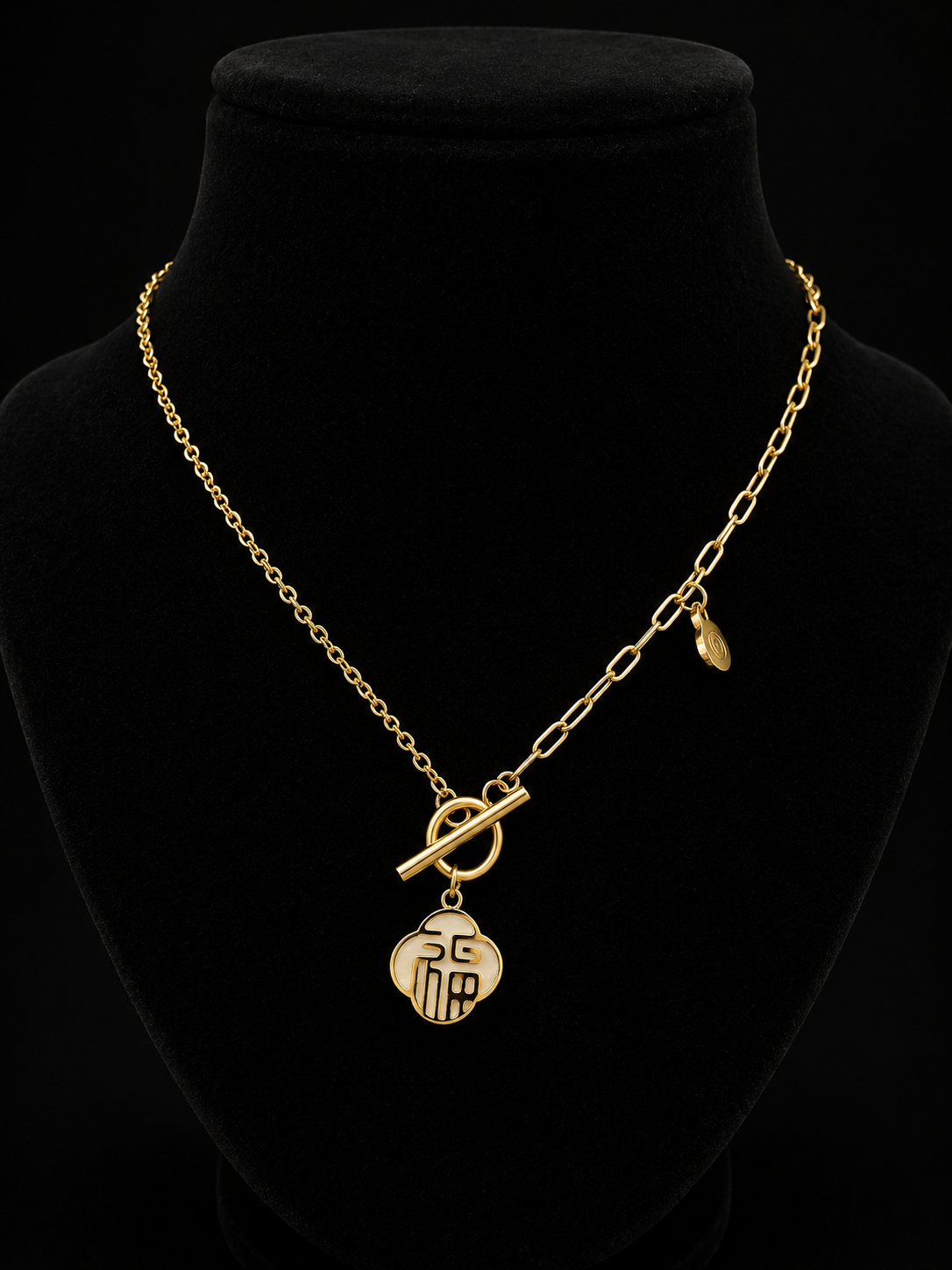 Anti Tarnish - Stainless Steel Necklace-N0078