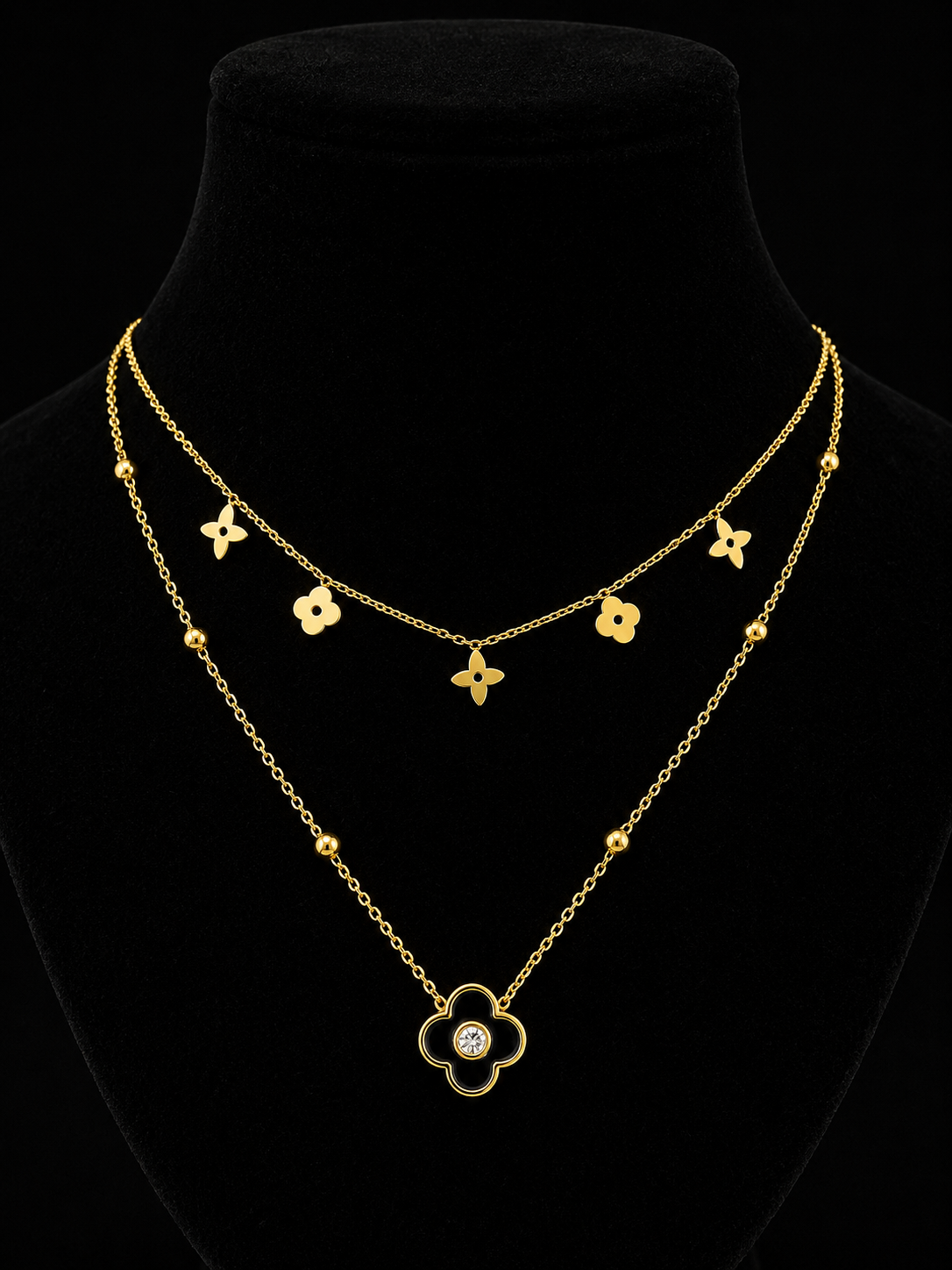 Anti Tarnish - Stainless Steel Necklace-N0085