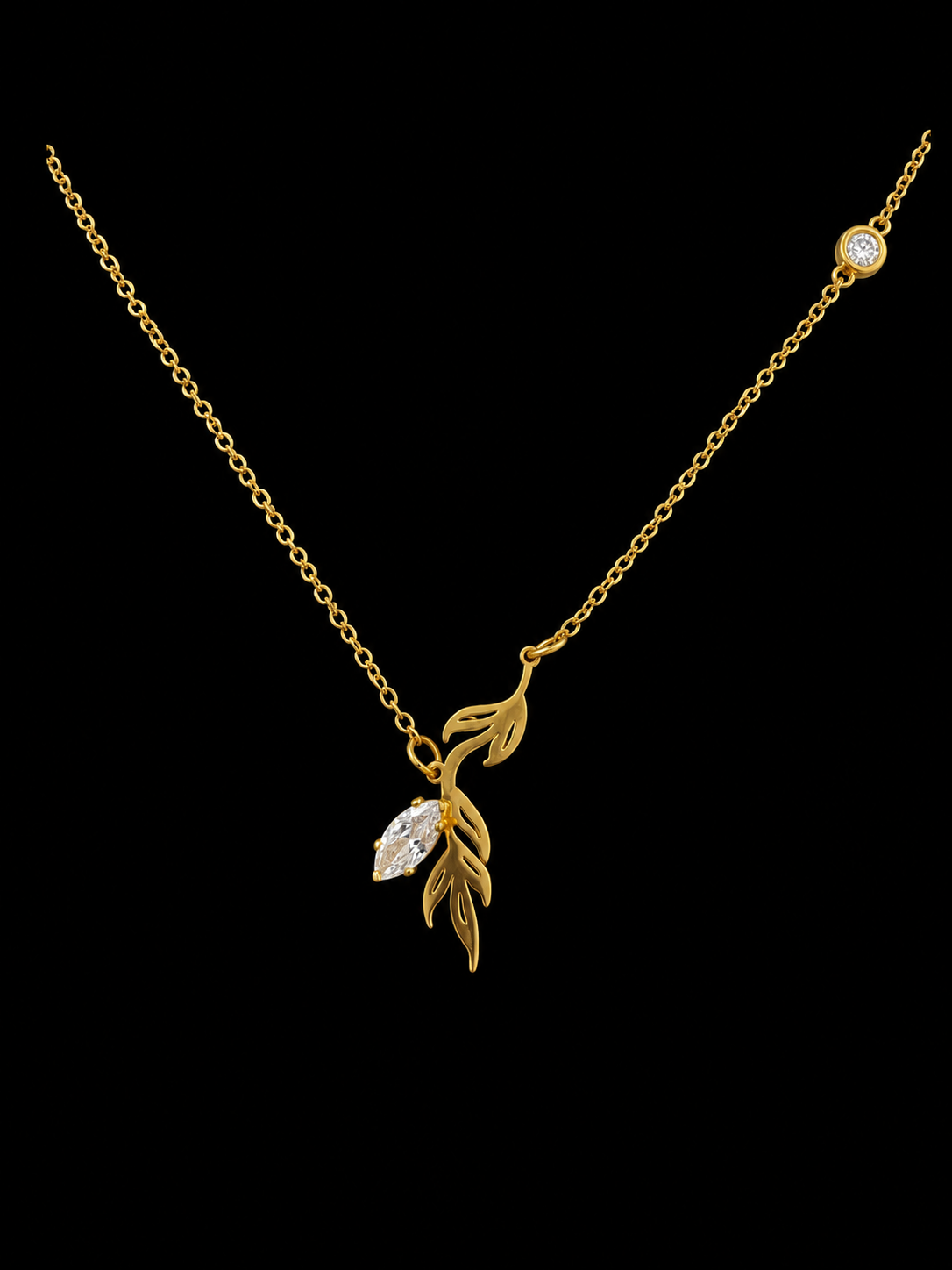 Anti Tarnish - Stainless Steel Necklace-N0092