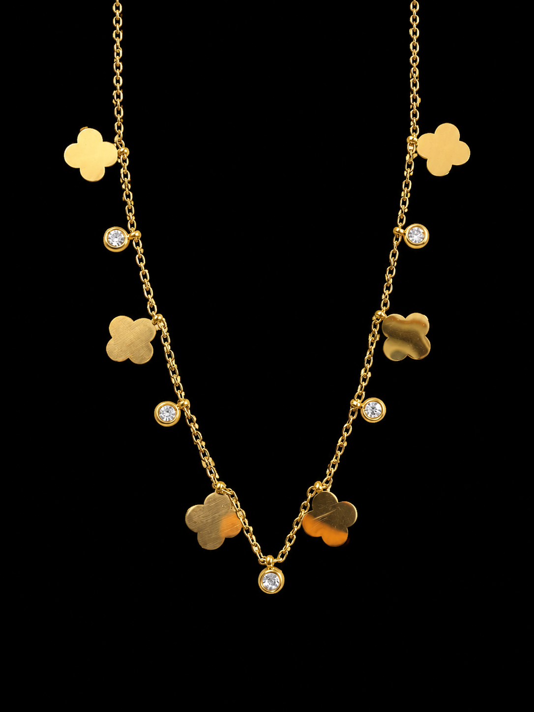 Anti Tarnish - Stainless Steel Necklace-N0093