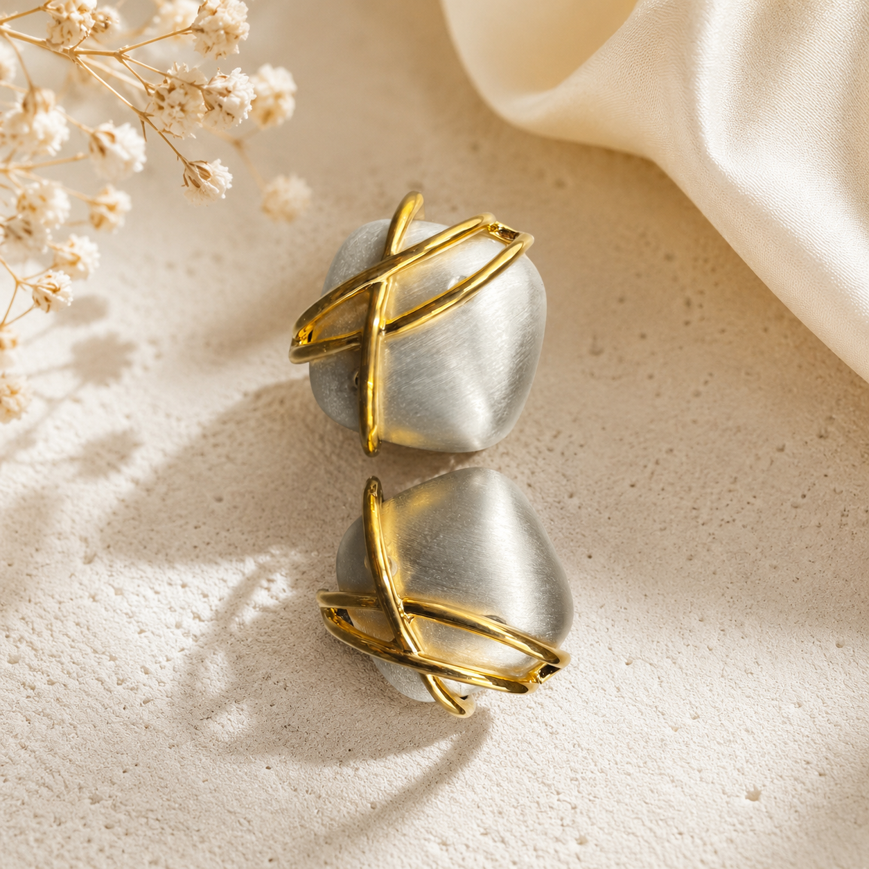 Anti Tarnish Earring -E0071