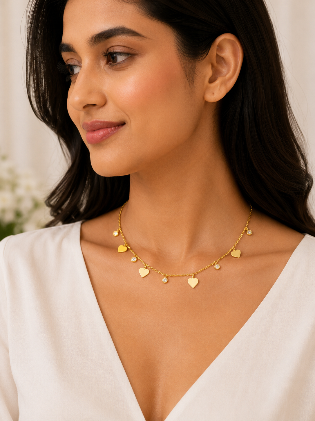 Anti Tarnish - Stainless Steel Necklace-N0064