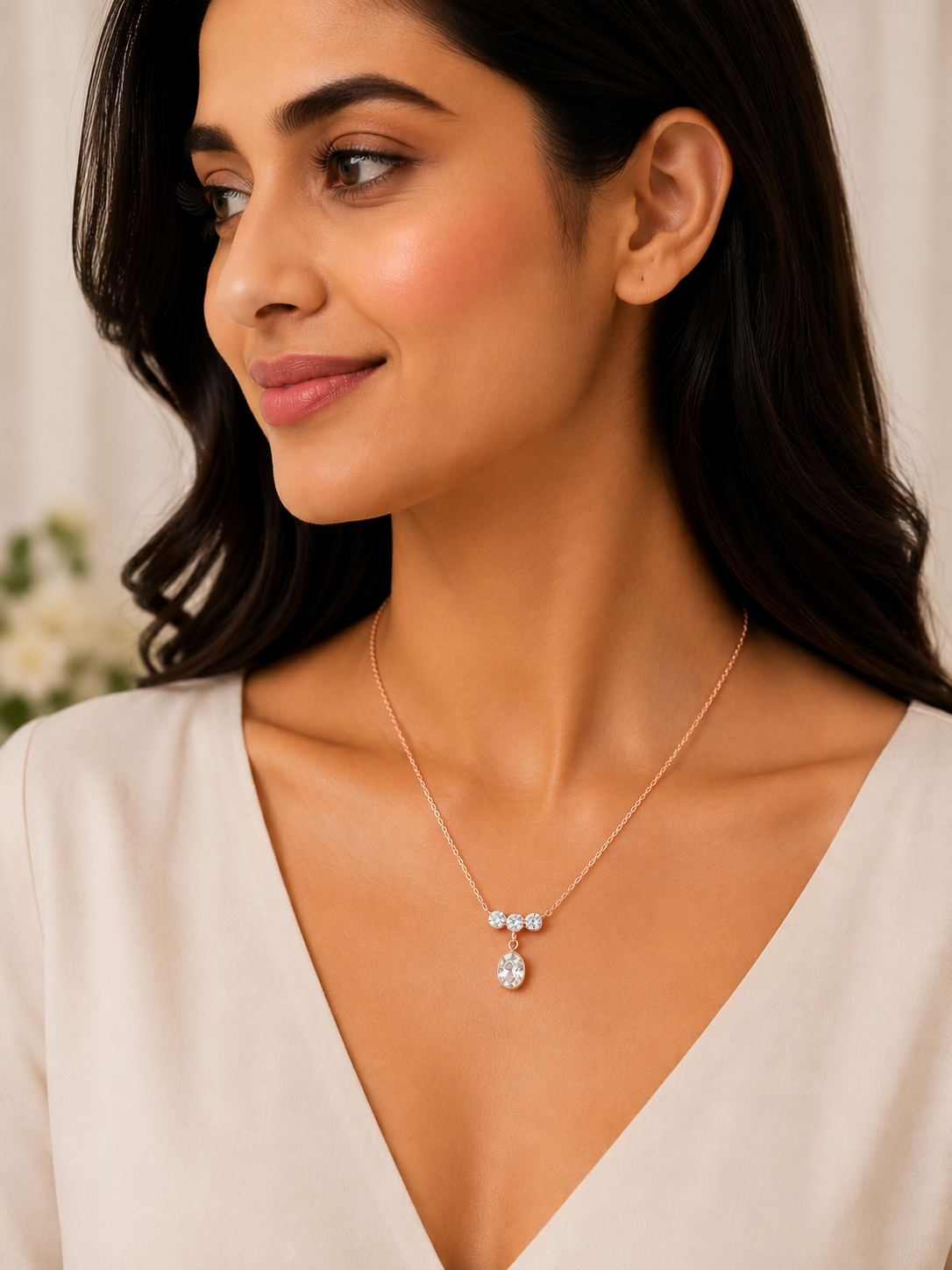 Anti Tarnish - Stainless Steel Necklace-N0072