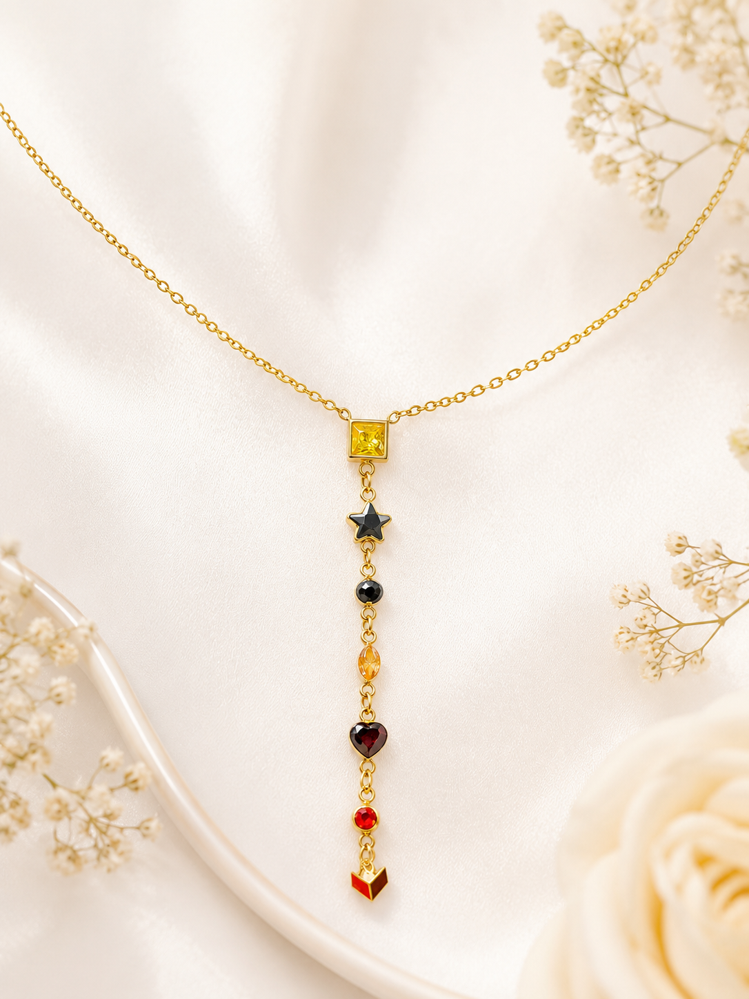 Anti Tarnish - Stainless Steel Necklace-N0077