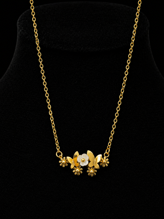 Anti Tarnish - Stainless Steel Necklace-N0056