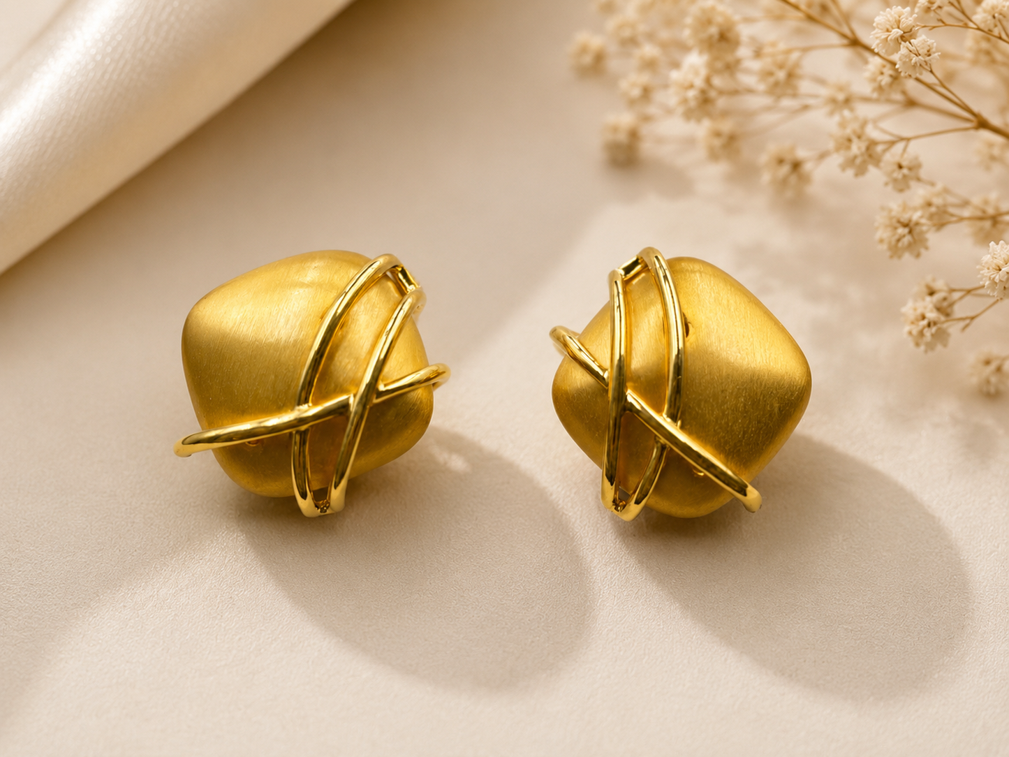 Anti Tarnish Earring -E0066
