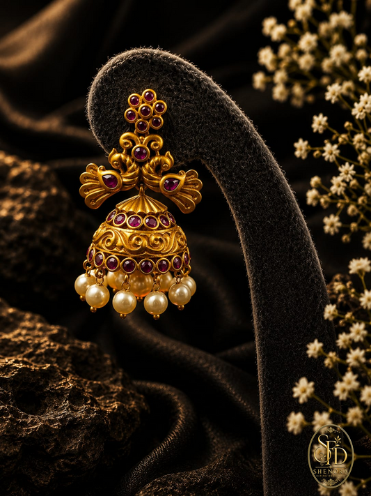 Antique Kemp Earring-E0052