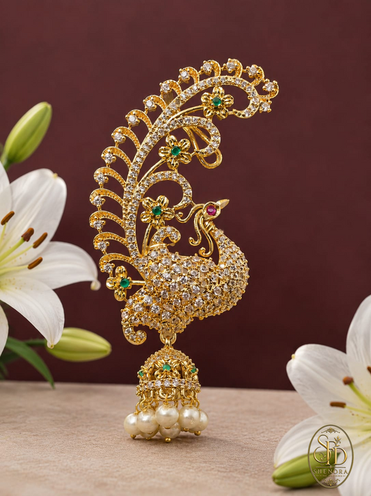 Peacock Design Earcuff-E0046