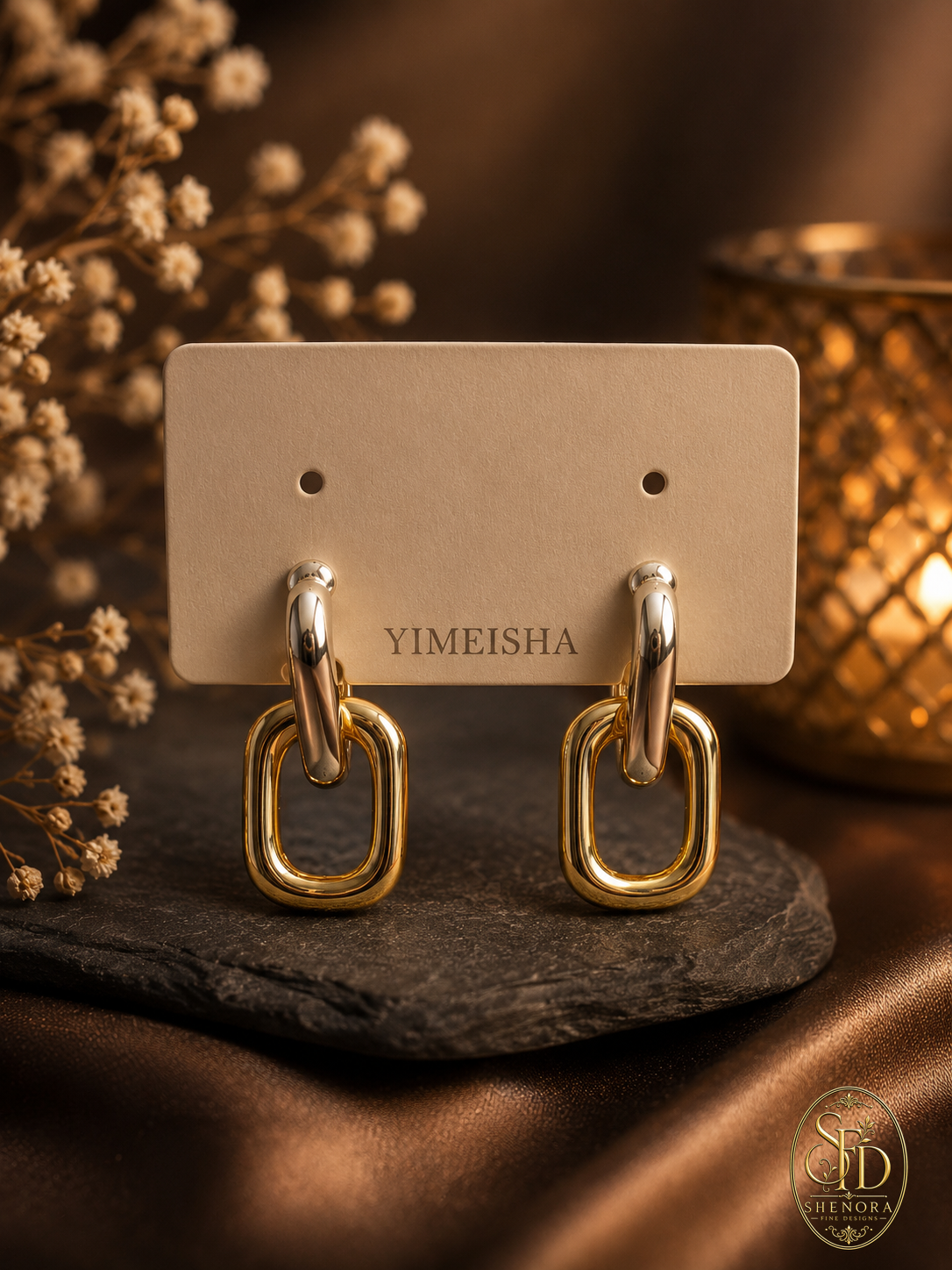 Anti Tarnish Stainless Steel Earring-E0006