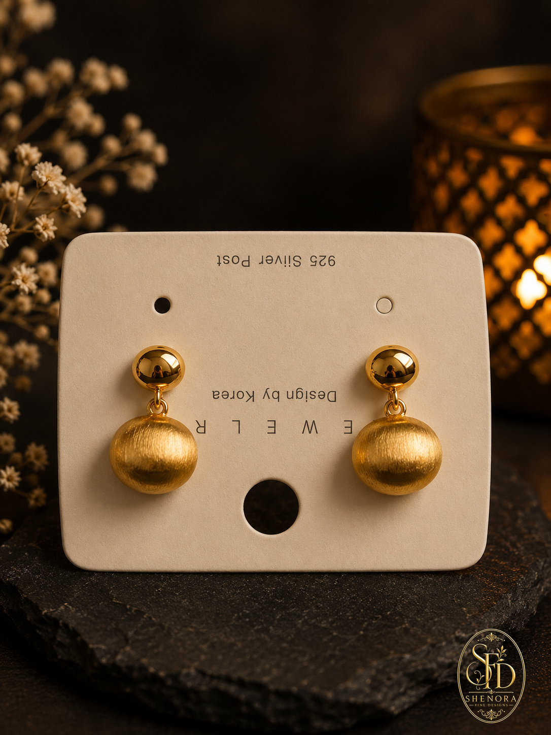 Anti Tarnish Earring -E0010